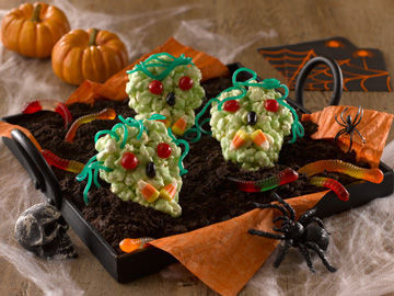 Green Halloween Zombies